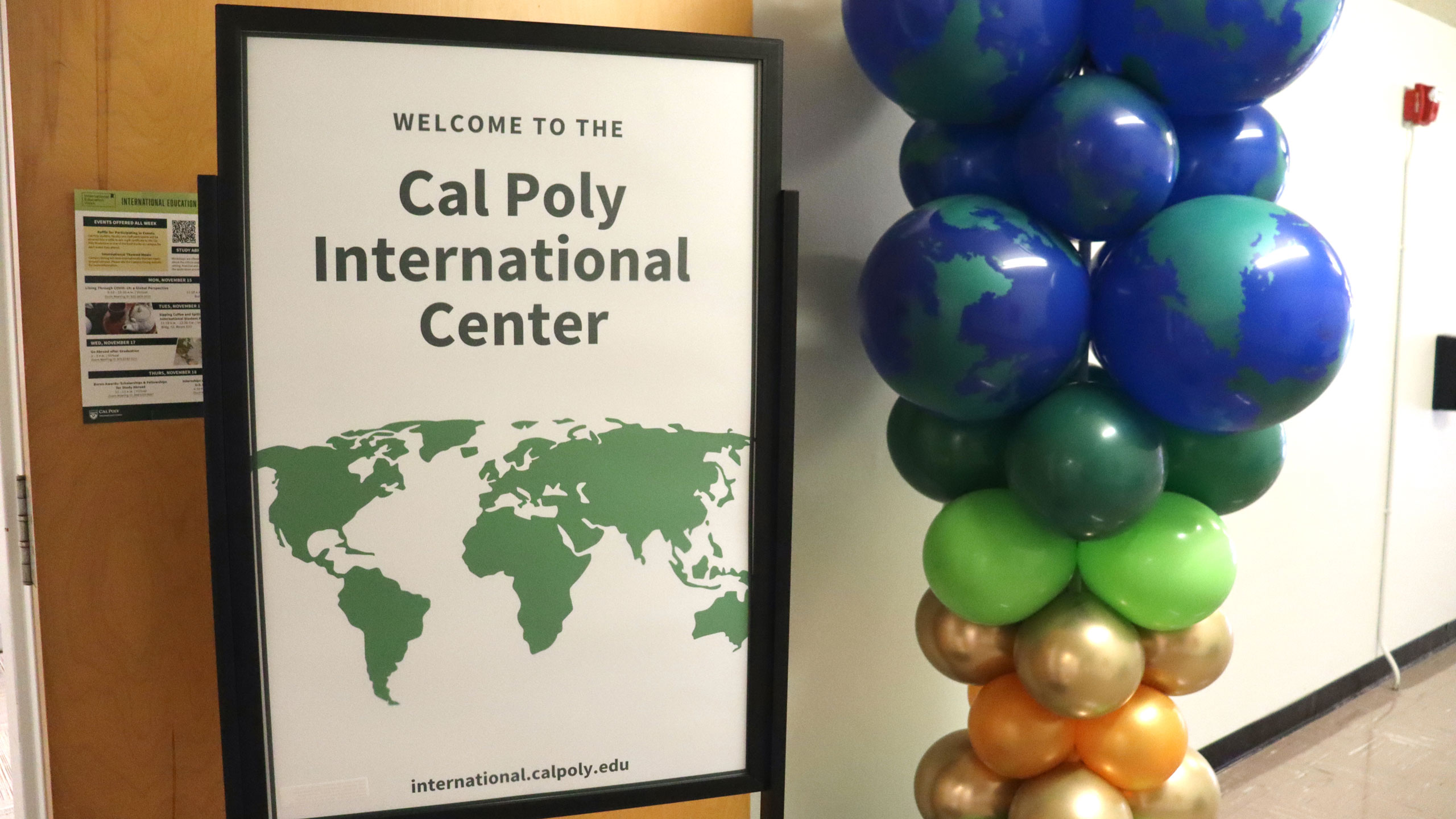 entrance to the cal poly international center