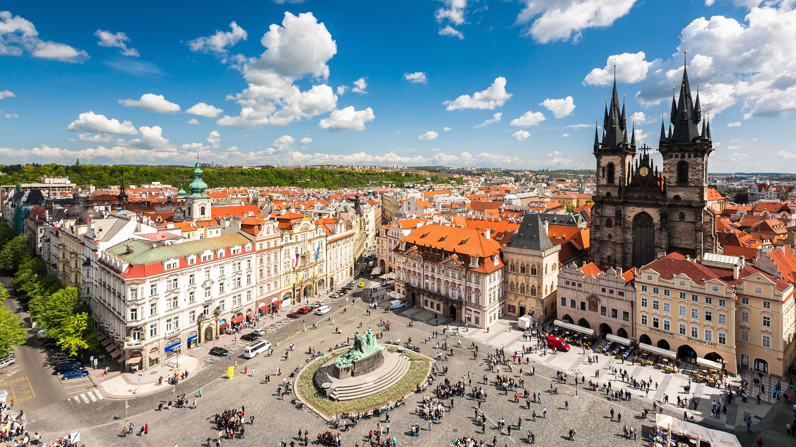 Prague city center