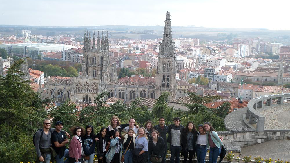 Cal Poly students in Spain