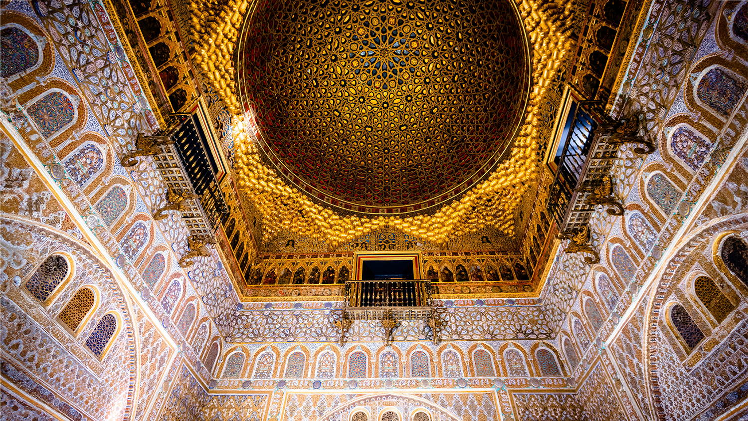Alcázar of Seville, officially called Royal Alcázar of Seville - a historic royal palace in Seville, Spain.