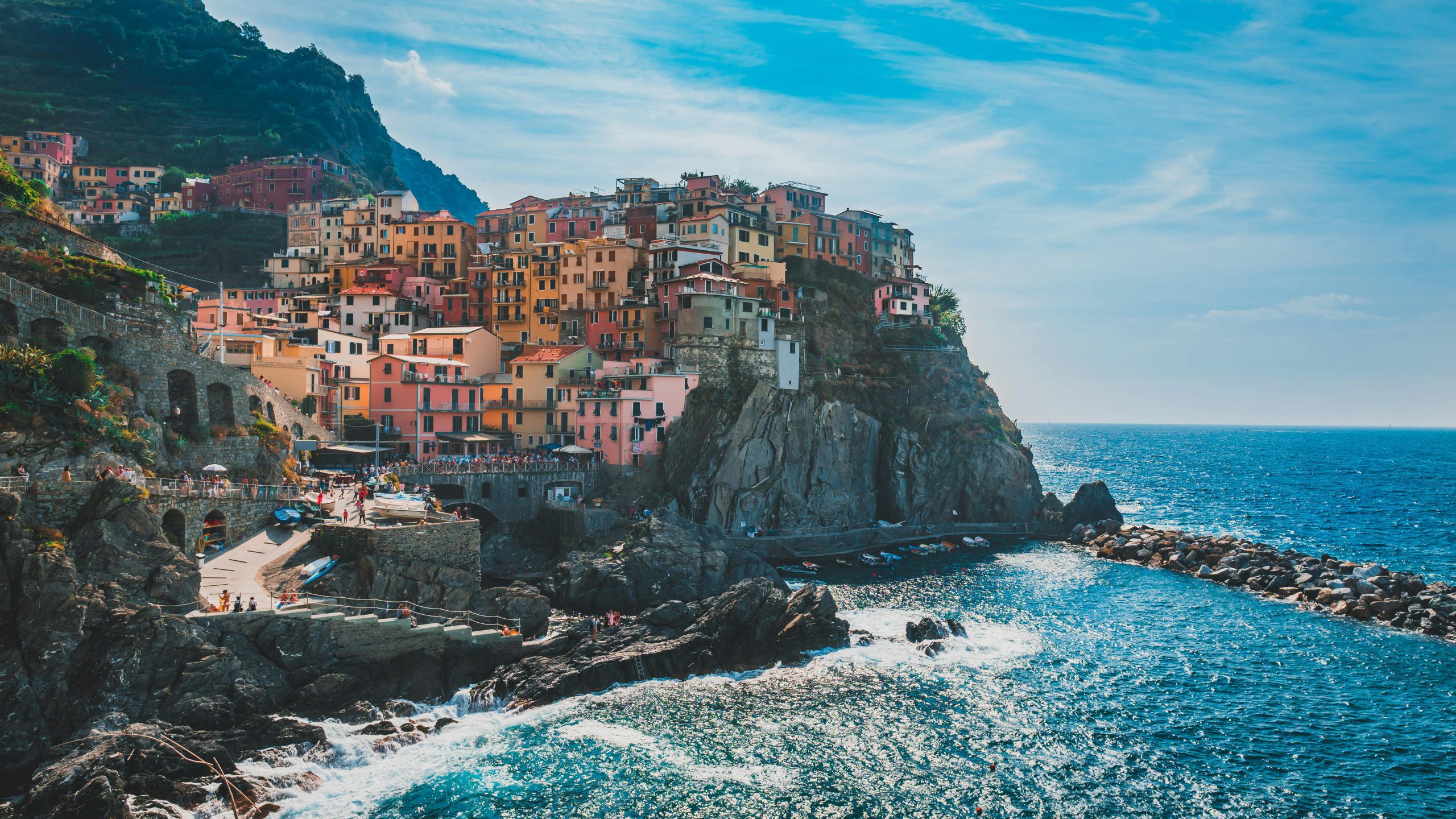 Italian coastline