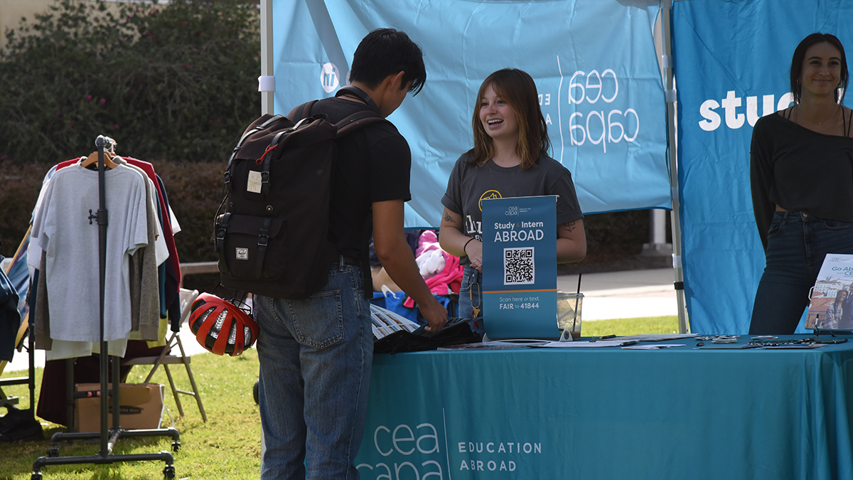 Students speaking