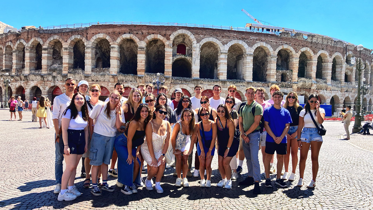 Students in Italy